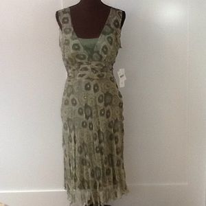 Jonathan Martin Silk sleeveless dress